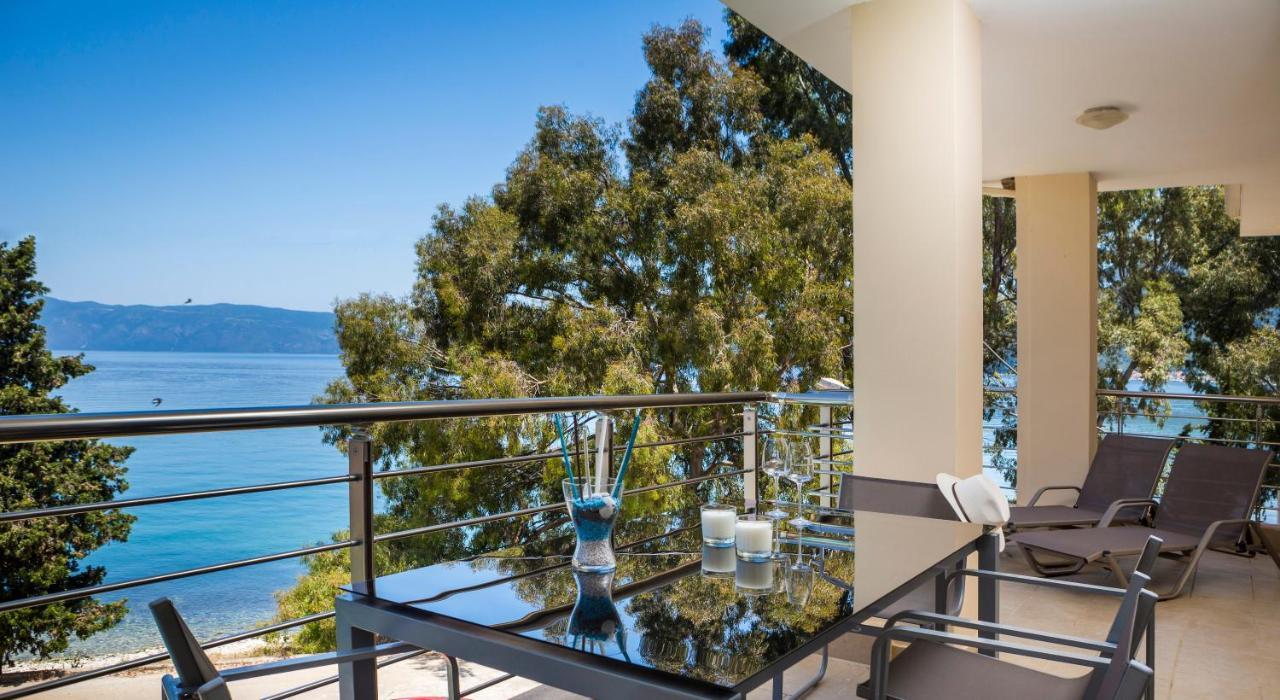 Eucalyptus Suite Sea View Karavomylos Exteriör bild