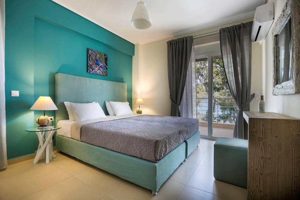 Eucalyptus Suite Sea View Karavomylos Exteriör bild
