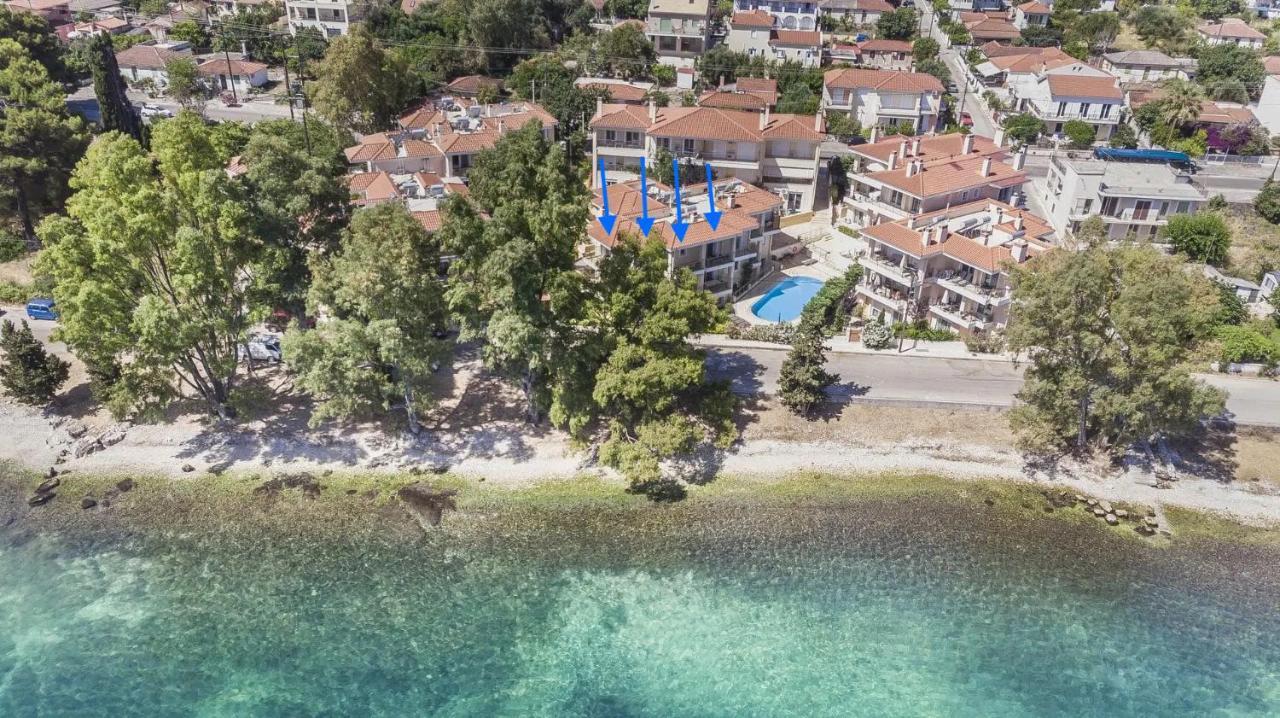 Eucalyptus Suite Sea View Karavomylos Exteriör bild